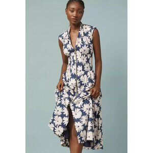 NWT Size M - Anthropologie The Tommie Cotton Zip-Front Midi Dress (NWT US$ 170)